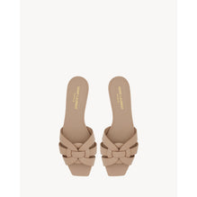 Tribute 05 Slide Flat Sandals - Dark Beige