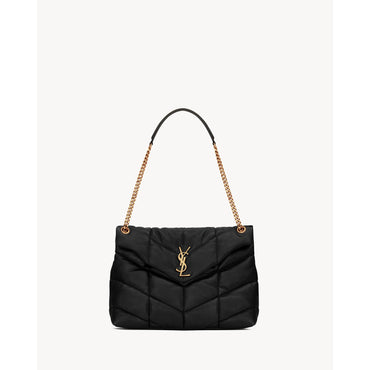 YSL BO MNG PUFFER M SINTRA SPO - NERO/GOLD