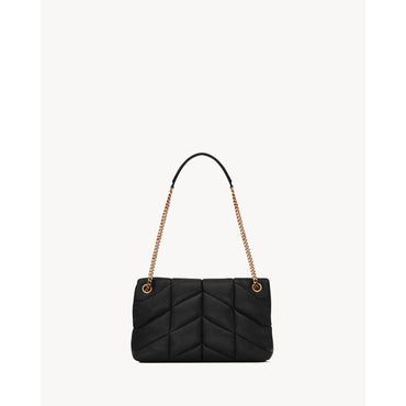 Small Puffer Chain Bag - Nero