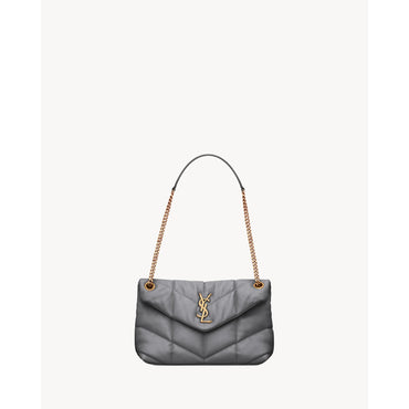 Small Puffer Chain Bag - Storm