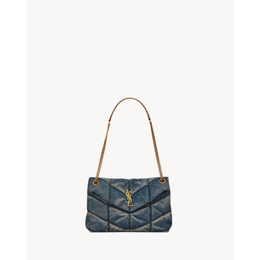 YSL BO MNG PUFFER S DENIM NIKK - RODEO BLU/CINNAMON