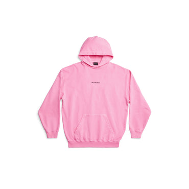 Medium Fit Hoodie - Fluo Pink/Black