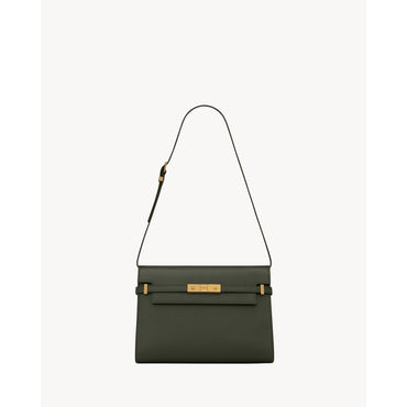 Medium Manhattan Shoulder Bag - New Vert Fonce