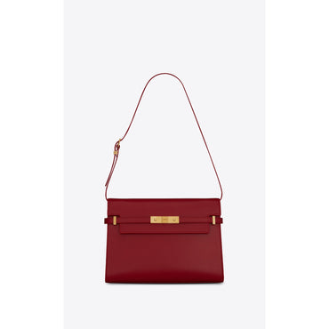 Medium Manhattan Shoulder Bag - Rouge Eros