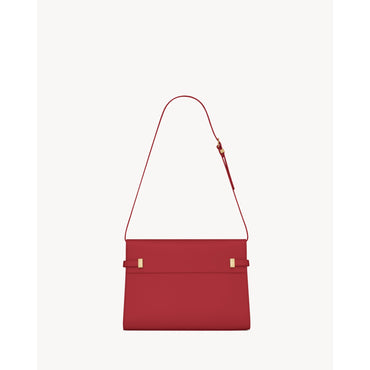 Medium Manhattan Shoulder Bag - Rouge Eros