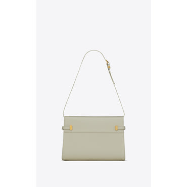 Medium Manhattan Shoulder Bag - Crema Soft