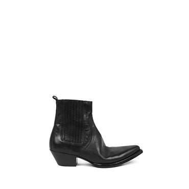 Lukas 40 Kangaroo Chelsea Boot - Nero