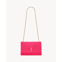 Medium Kate Supple Chain Bag - Pink Glo/Vintage Brown Gold