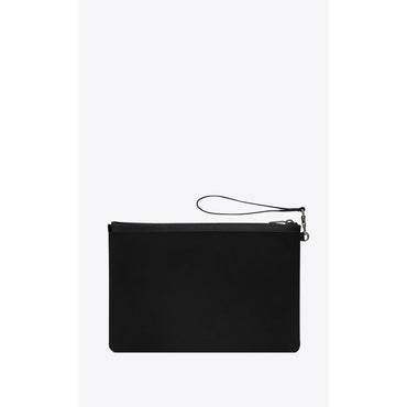 YSL POUCH SL TOIL DIAG C/RG/TU - NERO/BIANCO