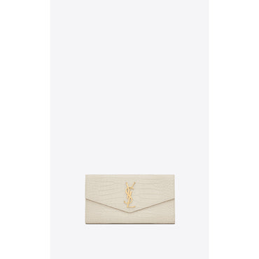 Large Flap Wallet - Crema Soft
