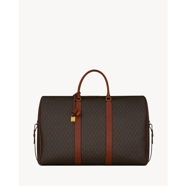 YSL BV DUFFLE 72H MONOGRAMME Y - CHOC/KAK/BRUN ROUI