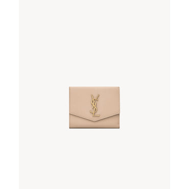 Compact Wallet - Dark Beige