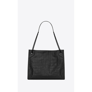 Medium Niki Chain Bag - Nero