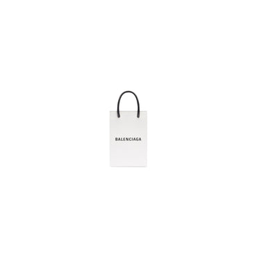 Shopping Phone Holder - White