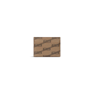 Signature Card Holder - Beige/Brown