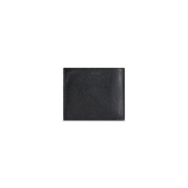 Cash Square Folded Coin Wallet - Black