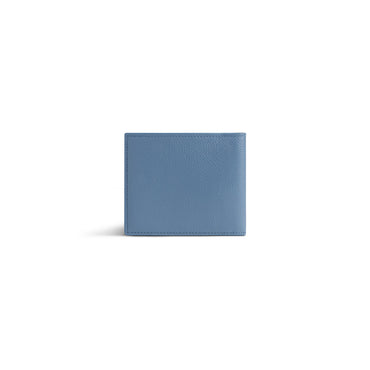 Cash Square Folded Wallet - Blue Grey/L White