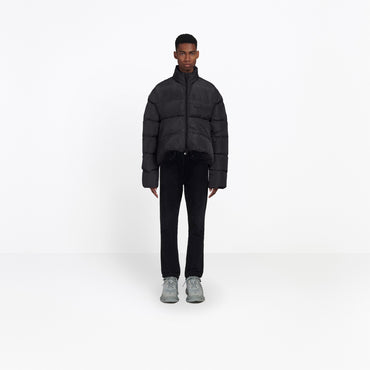 C-Shape Puffer - Black