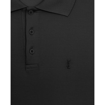 POLO SPORT BRODE CASSANDRE PIQ - NERO/NERO