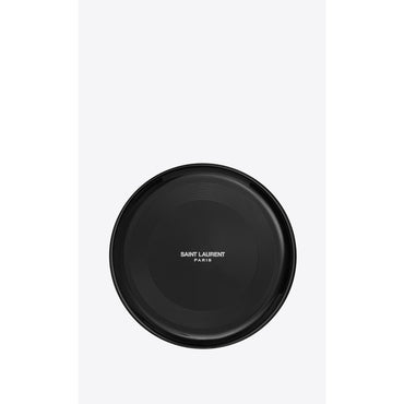 FRISBEE LOGO PLASTIC - NERO/PORCELLANA