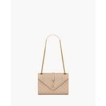 Medium Envelope Chain Bag - Dark Beige