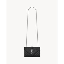 Small Envelope Chain Bag - Nero
