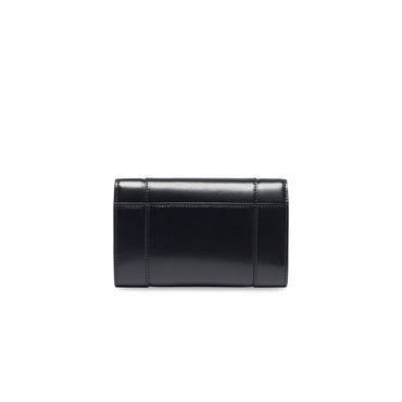 Hourglass Medium Wallet - Black