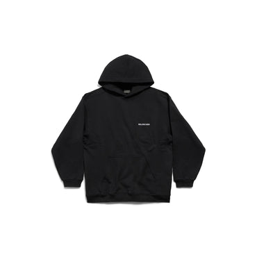 Hoodie Regular Fit - Black/White