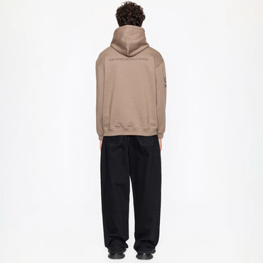Medium Fit Hoodie - Taupe/Black