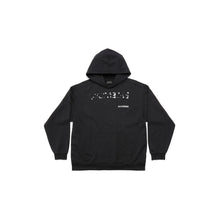 Medium Fit Hoodie - Black/White