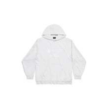 Medium Fit Hoodie - Dirty White/White