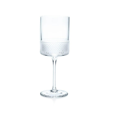 60561915 - Dmnd Pt Crys Gls Wine Glass