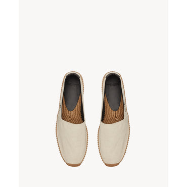 Slip On Espadrilles - Ecru