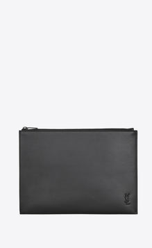 Zipped Tablet Holder - Nero