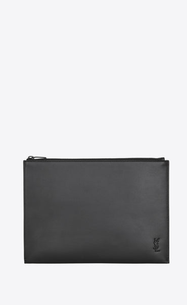 Zipped Tablet Holder - Nero