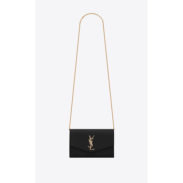 Uptown Chain Wallet - Nero