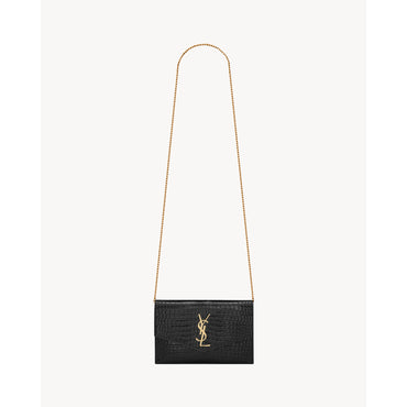 Uptown Chain Wallet - Nero