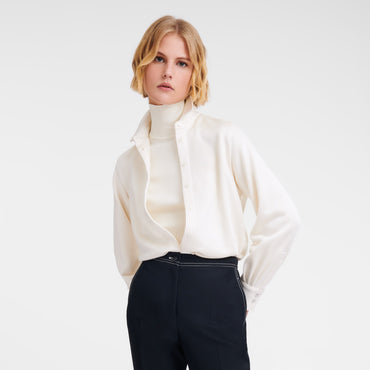Straight shirt - Ecru