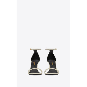 Bea 90 Ankle Strap Sandal - Pearl