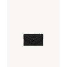 Zip Fragments Card Case + Flap - Nero