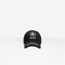 Hat Wfp Cap 100%Co Bio - Black/White
