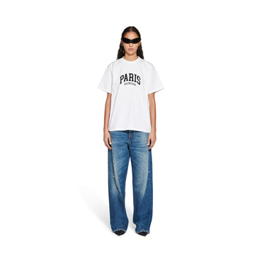 Medium Fit T-Shirt - White/Black