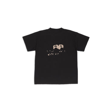 Medium Fit T-Shirt - Black/Ecru