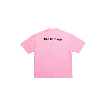 Medium Fit T-Shirt - Fluo Pink/Black
