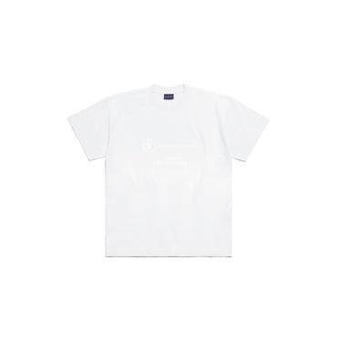 Medium Fit T-Shirt - Dirty White/White