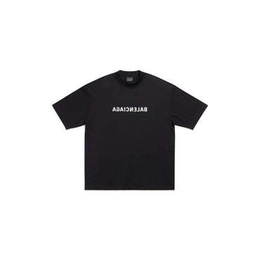 Medium Fit Short Sleeve T-Shirt - Black/White