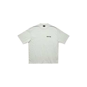 Medium Fit T-Shirt - Dirty White/Black