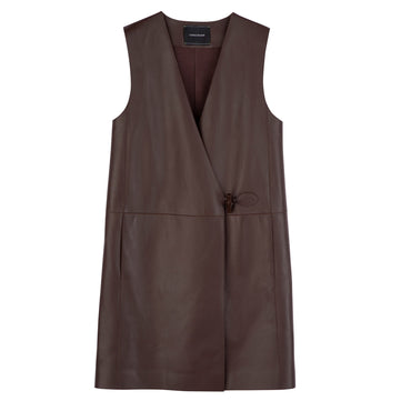 Sleeveless jacket - Ebony