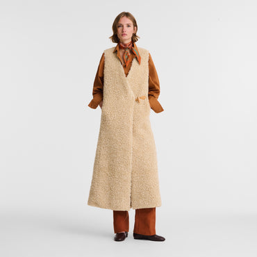 Long cardigan - Ecru