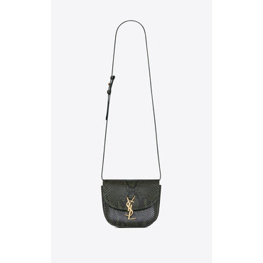 Small Kaia Satchel - Moss Green